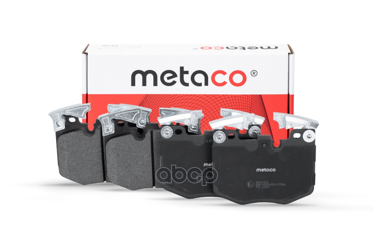 

Тормозные колодки METACO передние 3000521, 3000521