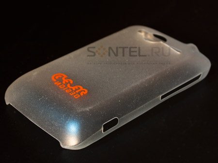 Чехол-накладка Clever Ultralight cover для HTC Wildfire S (прозрачный)