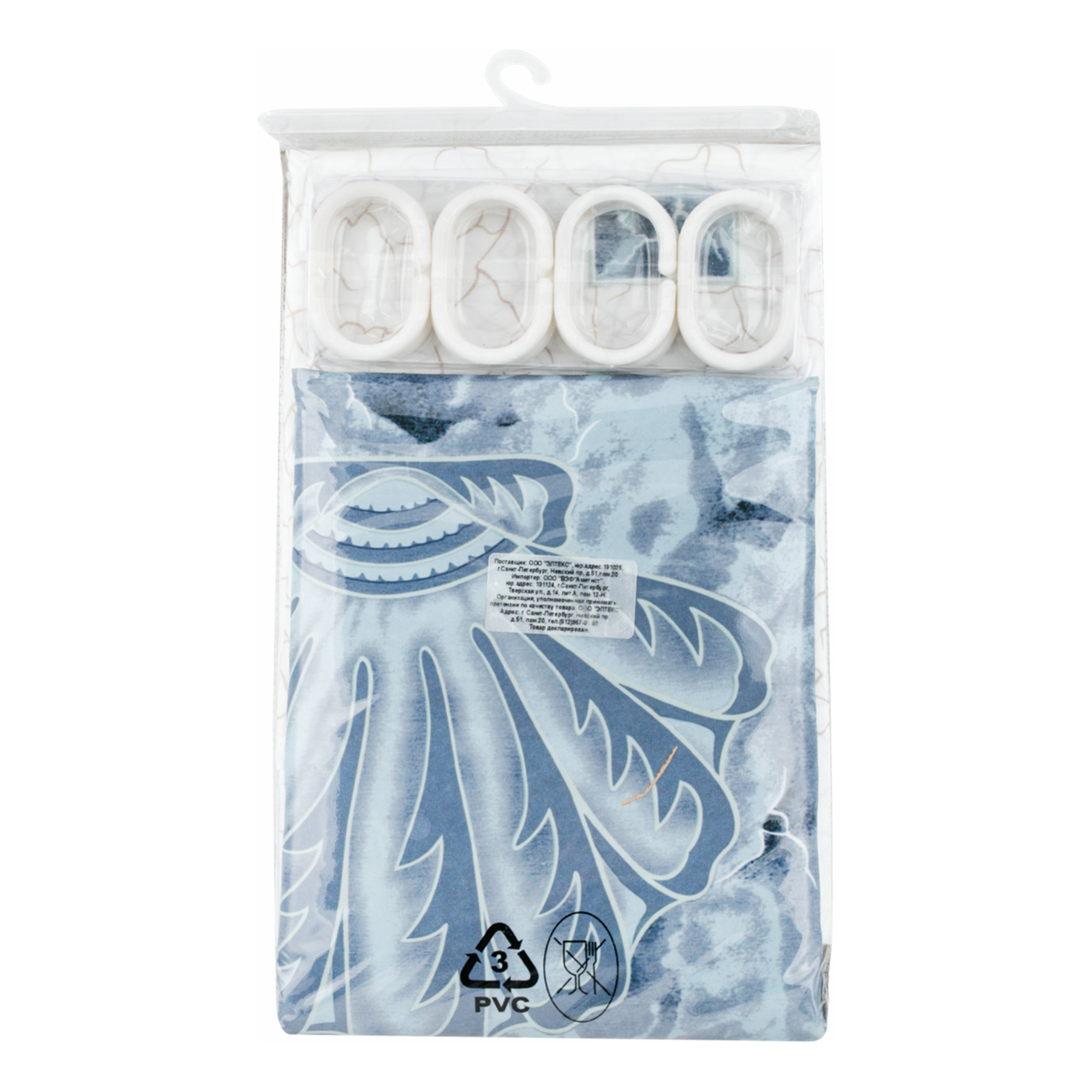 

Шторка для ванны Shower Curtain Athena 178 х 180 см в ассортименте