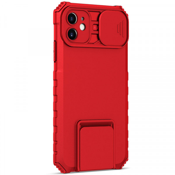 

Противоударный чехол Epik CamShield Holder для iPhone 11 с защитой камеры, Красный