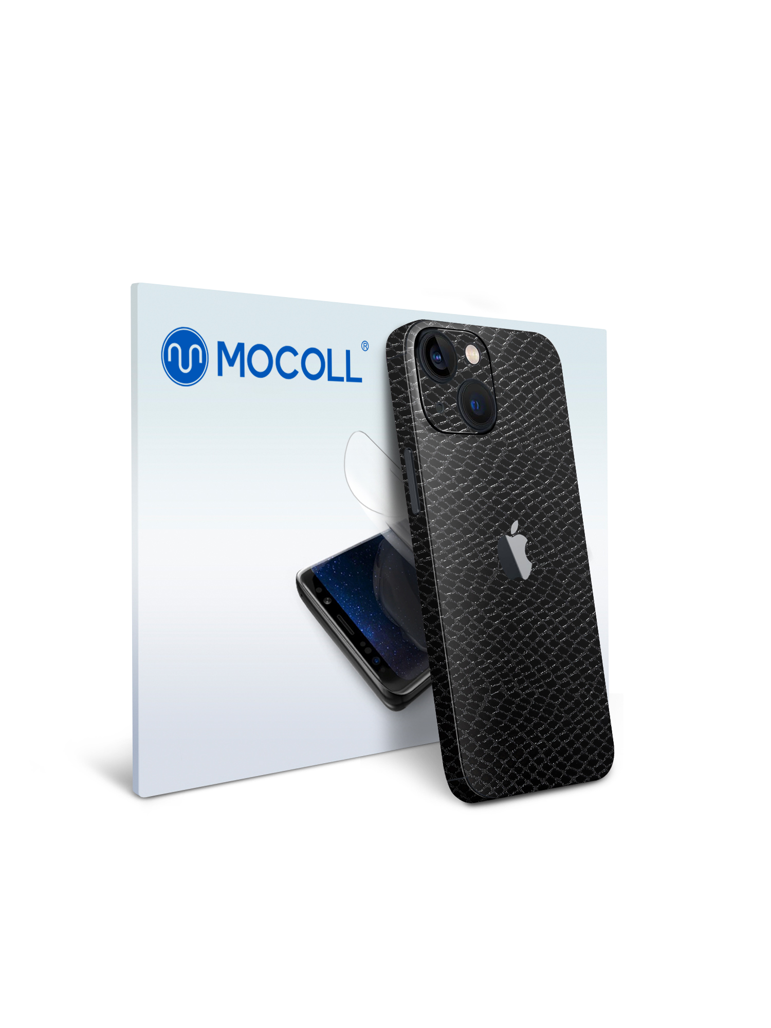 

Гидрогелевая защитная пленка MOCOLL для задней панели Apple iPhone 13 Mini Кожа змея