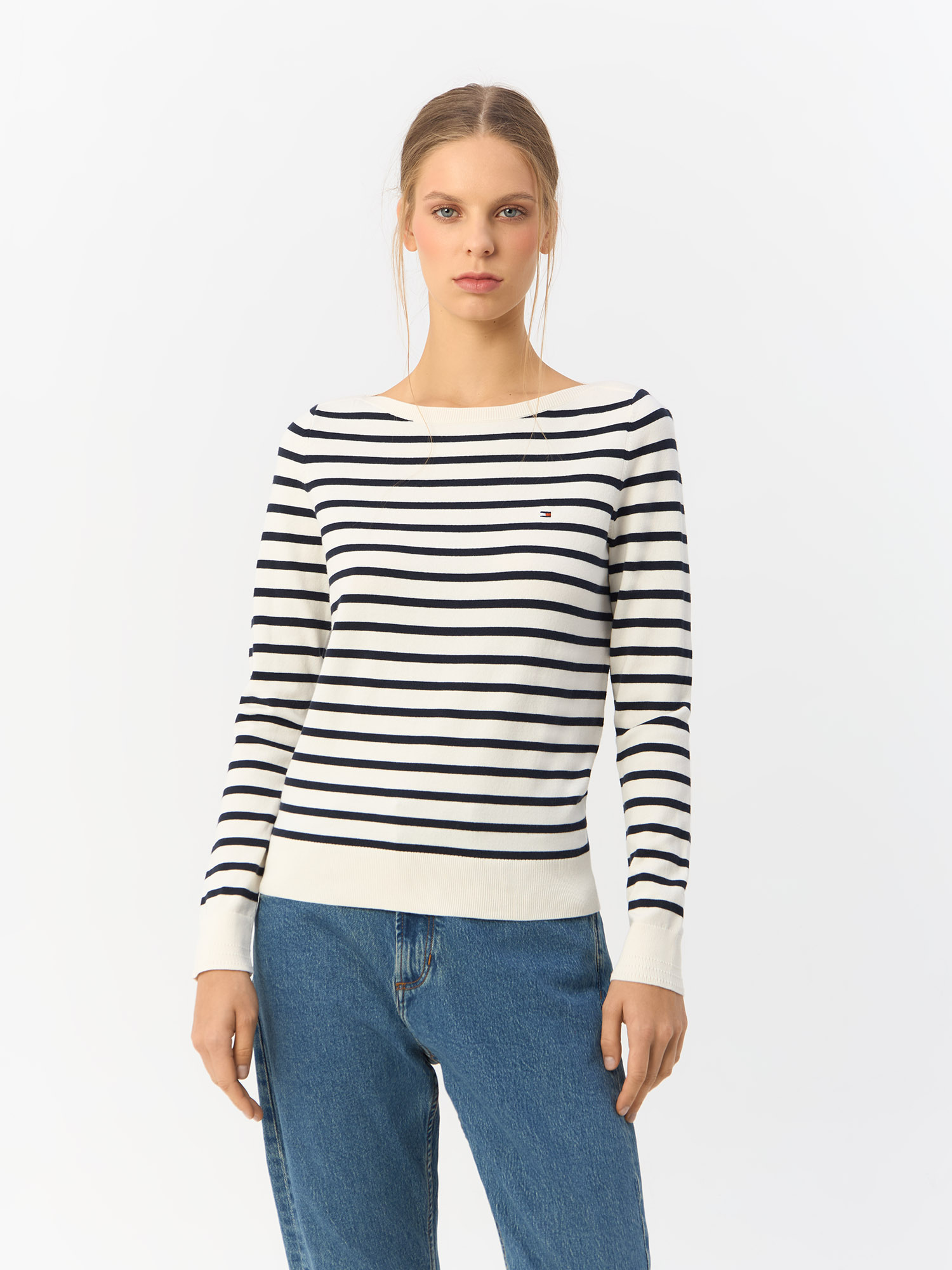 

Свитер женский Tommy Hilfiger WW0WW40099 белый XL, WW0WW40099