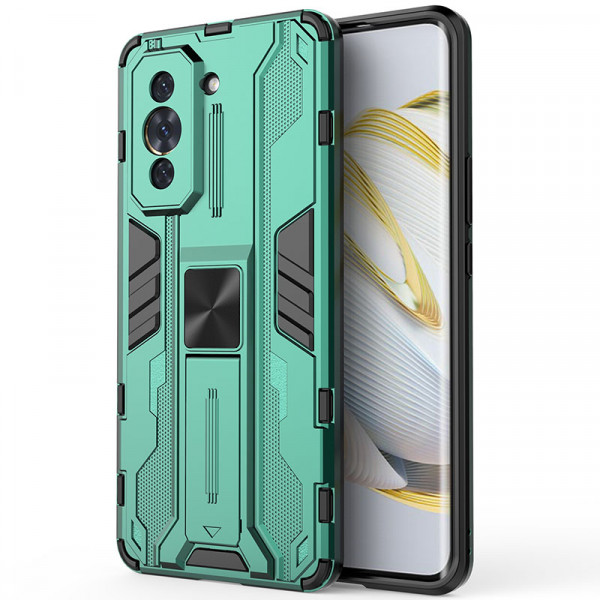 Противоударный чехол-подставка Epik Galvatron для Huawei Nova 10 Pro с защитой камеры