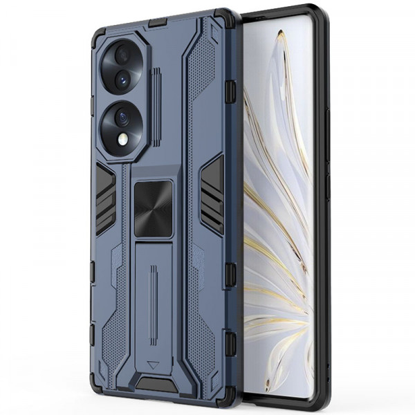 

Противоударный чехол-подставка Epik Galvatron для Honor 70 с защитой камеры