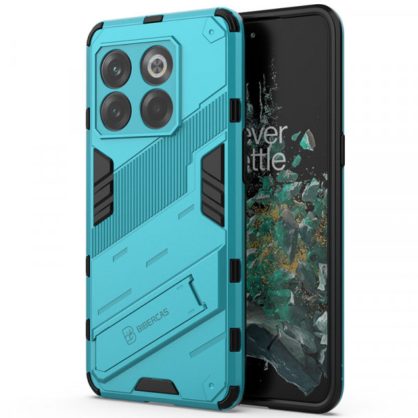 Противоударный чехол-подставка Epik Megatron для OnePlus 10T / Ace Pro с защитой камеры