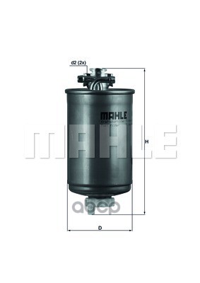 

Фильтр топливный KNECHT/MAHLE KL75
