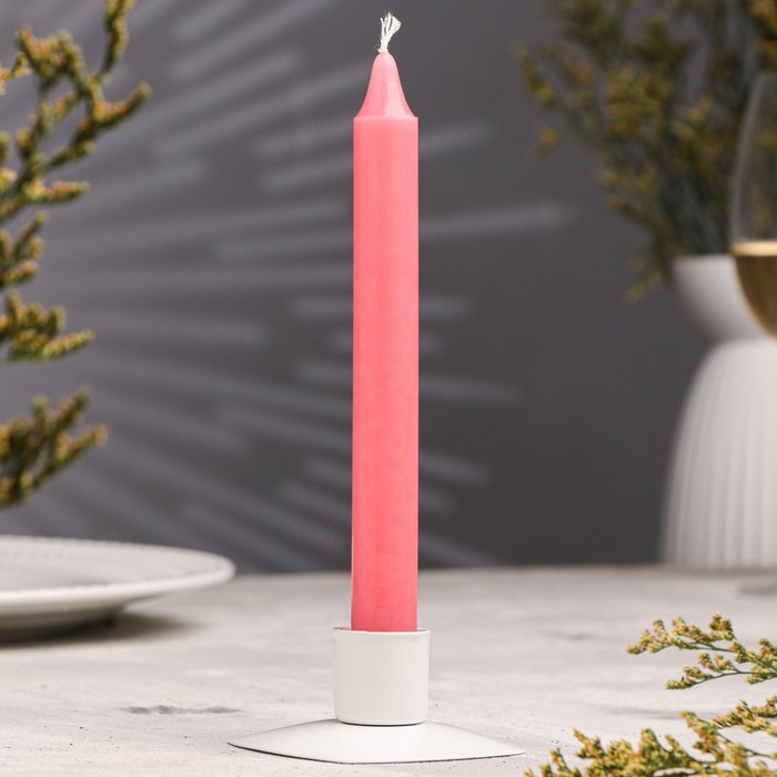 

Свеча столовая ароматическая Сладкая клубника, 1,9х18 см, 40 г