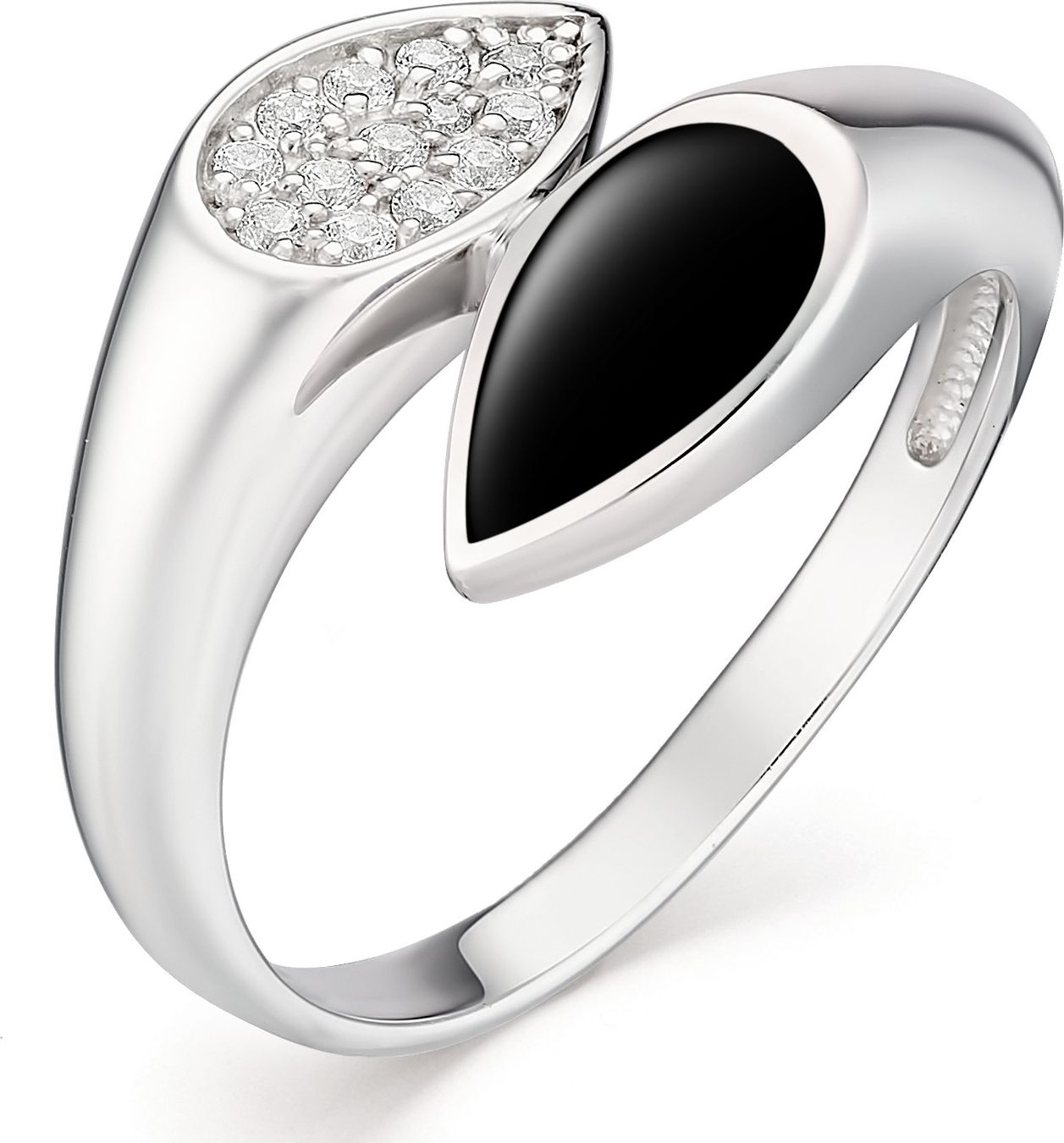 

Кольцо женское АЛЬКОР 01-0972 р.19, 01-0972_ЭМ45-00