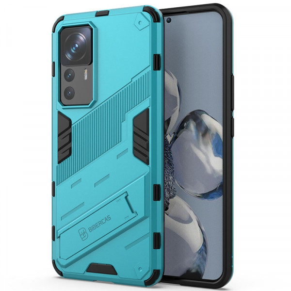 

Противоударный чехол-подставка Epik Megatron для Xiaomi Mi 12T Pro, Голубой