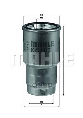 

Фильтр топливный KNECHT/MAHLE KC100D