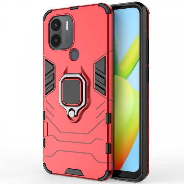 

Противоударный чехол Epik Transformer Ring для Xiaomi Redmi A1 Plus 4G, Красный