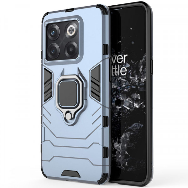 

Противоударный чехол Epik Transformer Ring для OnePlus 10T / Ace Pro, Синий