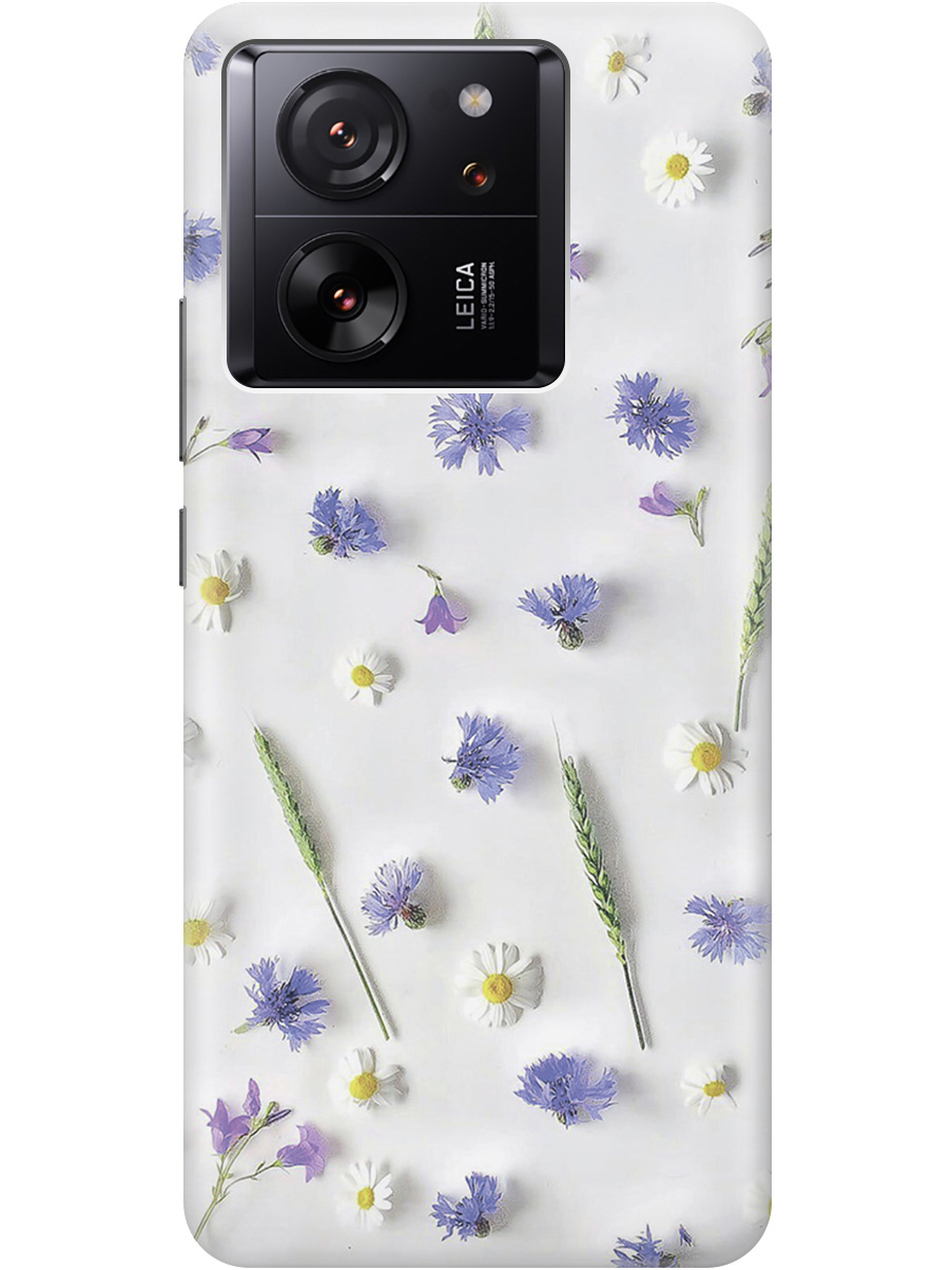 

Ультратонкий силиконовый чехол-накладка для Xiaomi 13T с принтом, Белый;зеленый;фиолетовый, 20001438