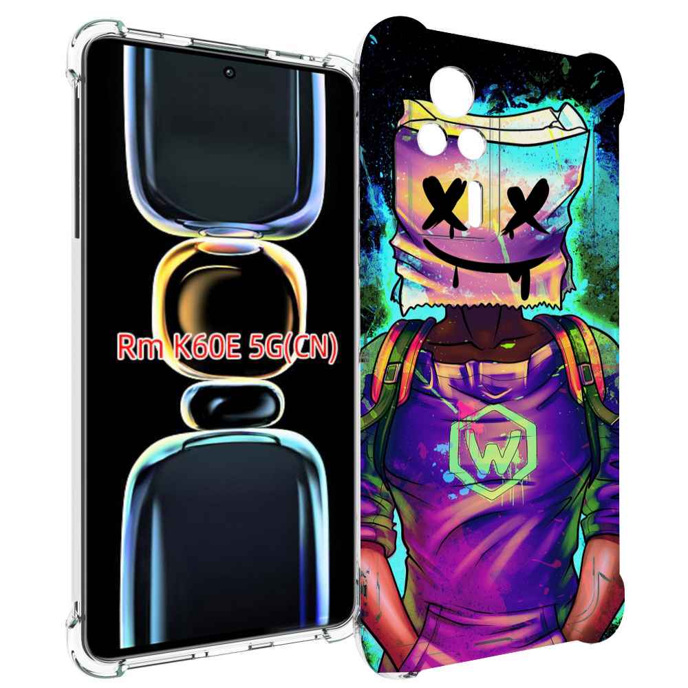 

Чехол MyPads маршмеллоу-глитч для Xiaomi Redmi K60E, Tocco