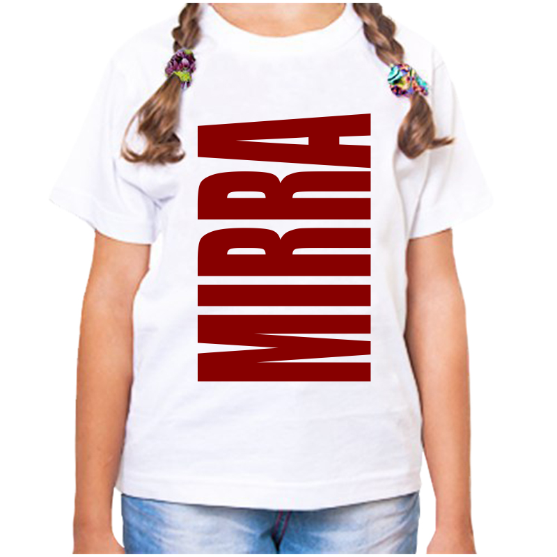 

Футболка девочке белая 38 р-р мирра, Белый, fdd_mirra