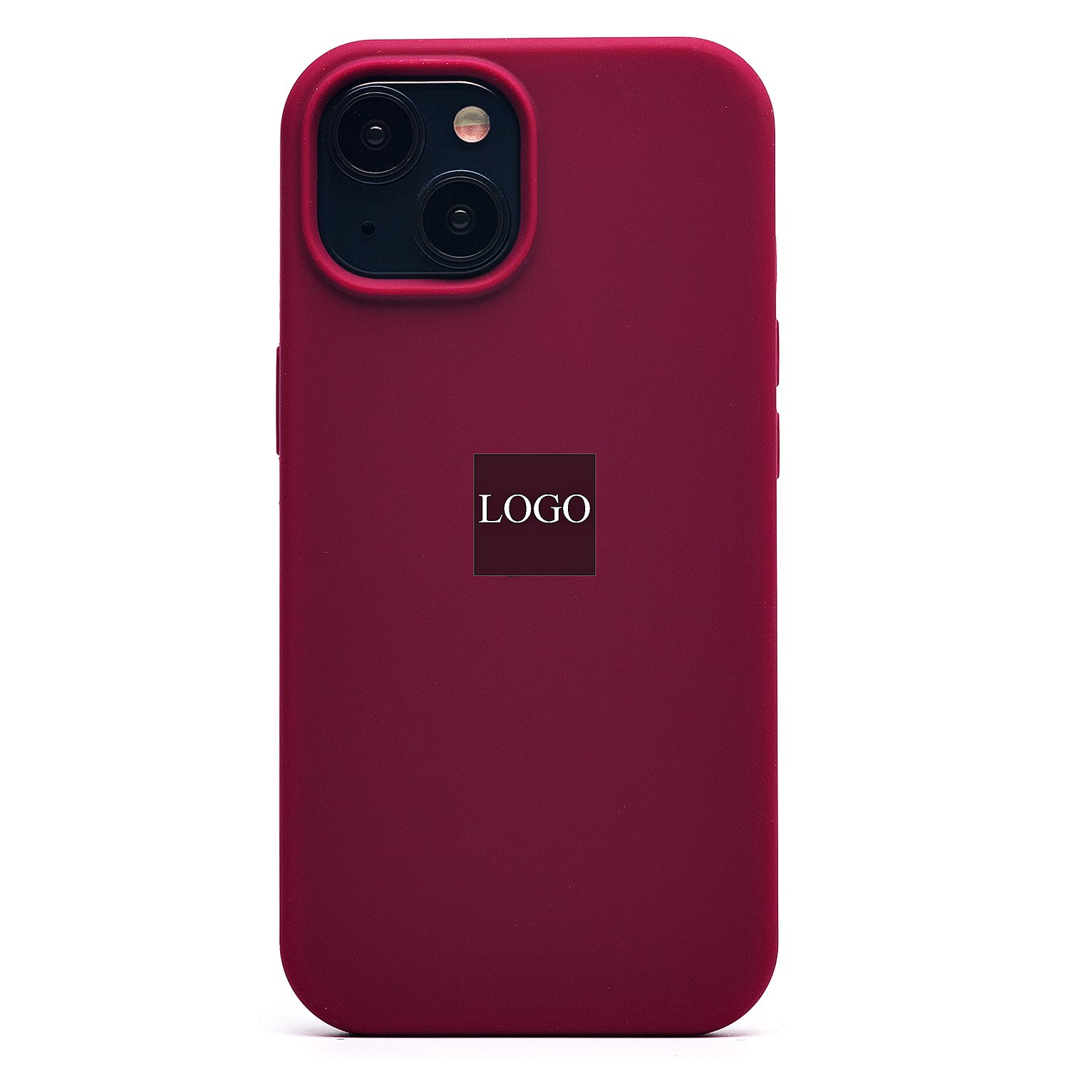 

Чехол для iPhone 15 силиконовый Soft Touch <бордовый> (премиум)