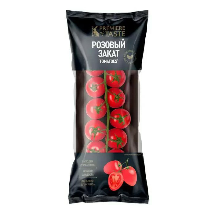 

Помидоры сливовидные Premiere of Taste Розовый закат 350 г