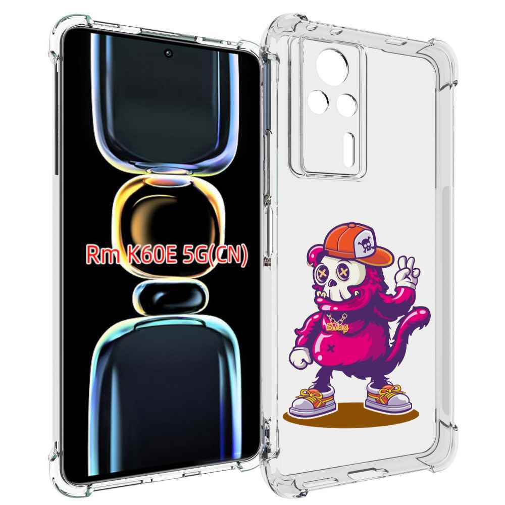 

Чехол MyPads крутой-обезьян-в-кепке для Xiaomi Redmi K60E, Tocco