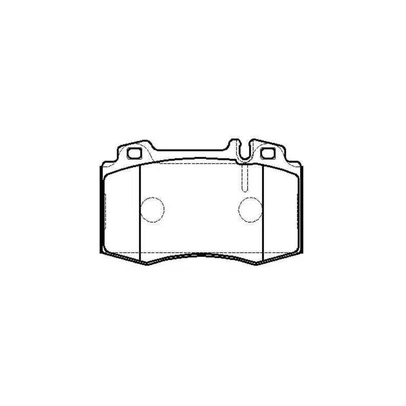

Тормозные колодки HSB передние HP5148