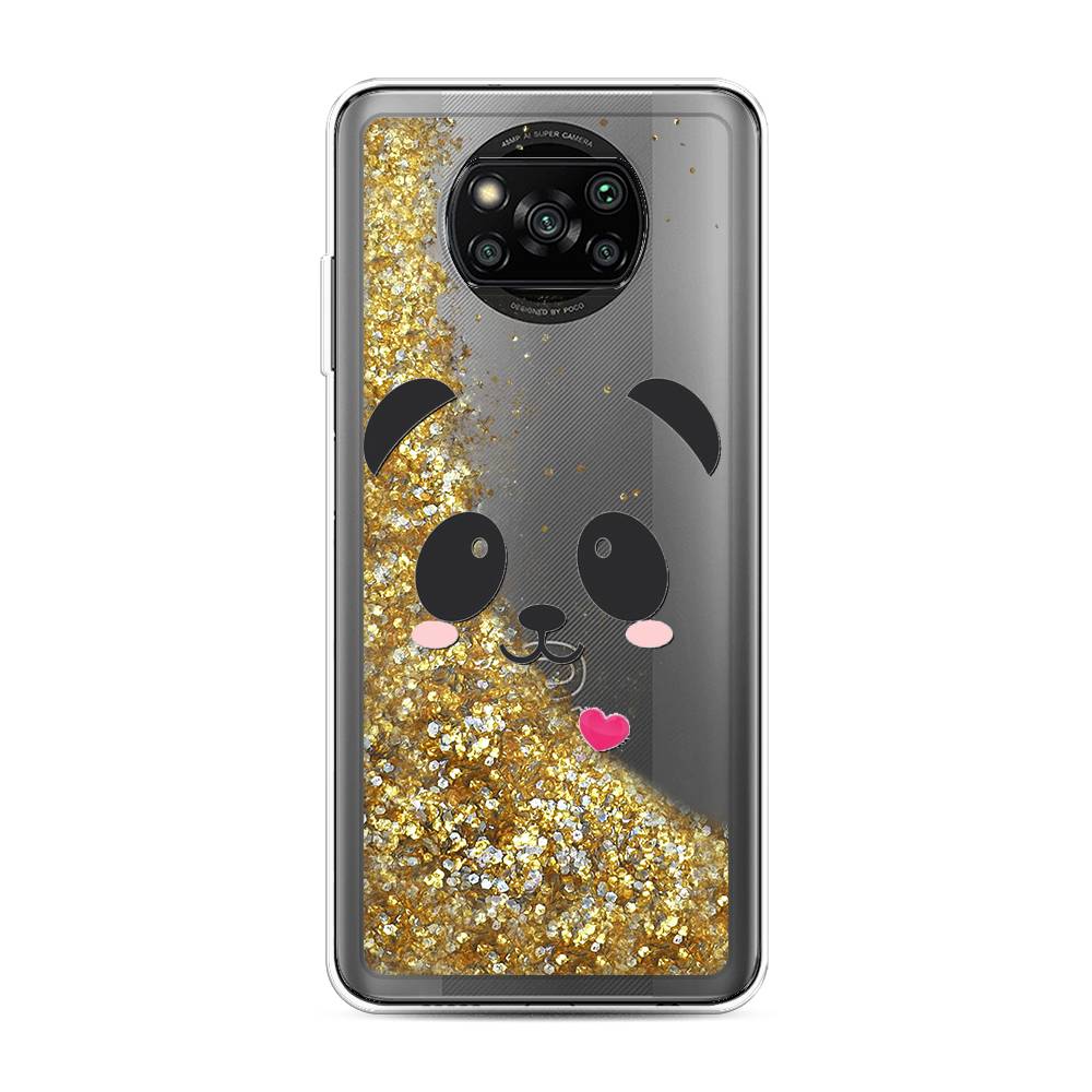 

Чехол Awog на Poco X3/X3 Pro "Влюбленный панда контур", 310690-1