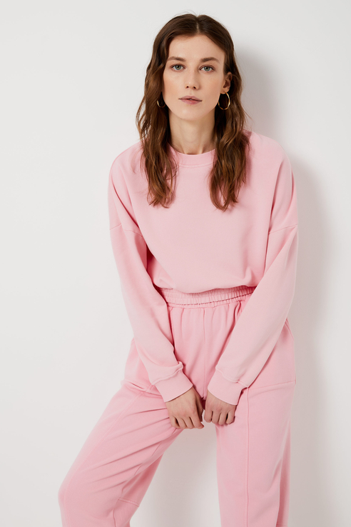 

Свитшот женский Sela 1804010403 розовый 42 RU, 1804010403