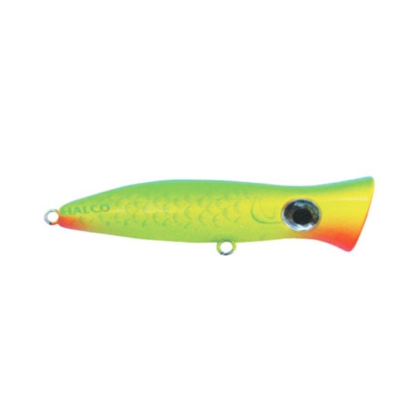 

Воблер Halco ROOSTA POPPER 45 # R 7, 45mm, 3,7g, Зеленый