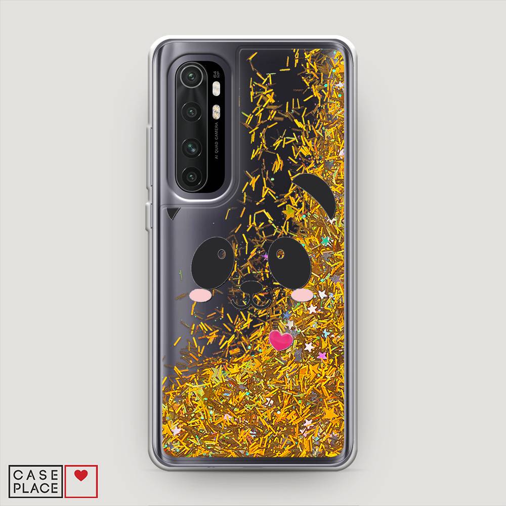 

Чехол Awog на Xiaomi Mi Note 10 Lite "Влюбленный панда контур", Разноцветный, 38490-1