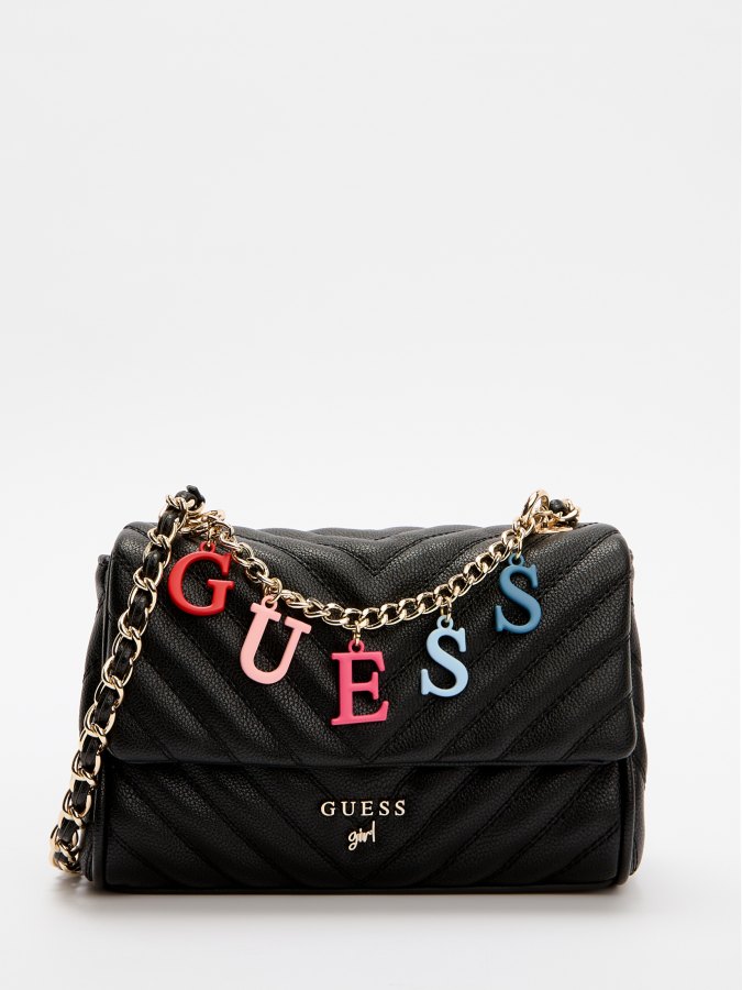 

Сумка женская Guess J4YZ45WFZL0, черный, J4YZ45WFZL0