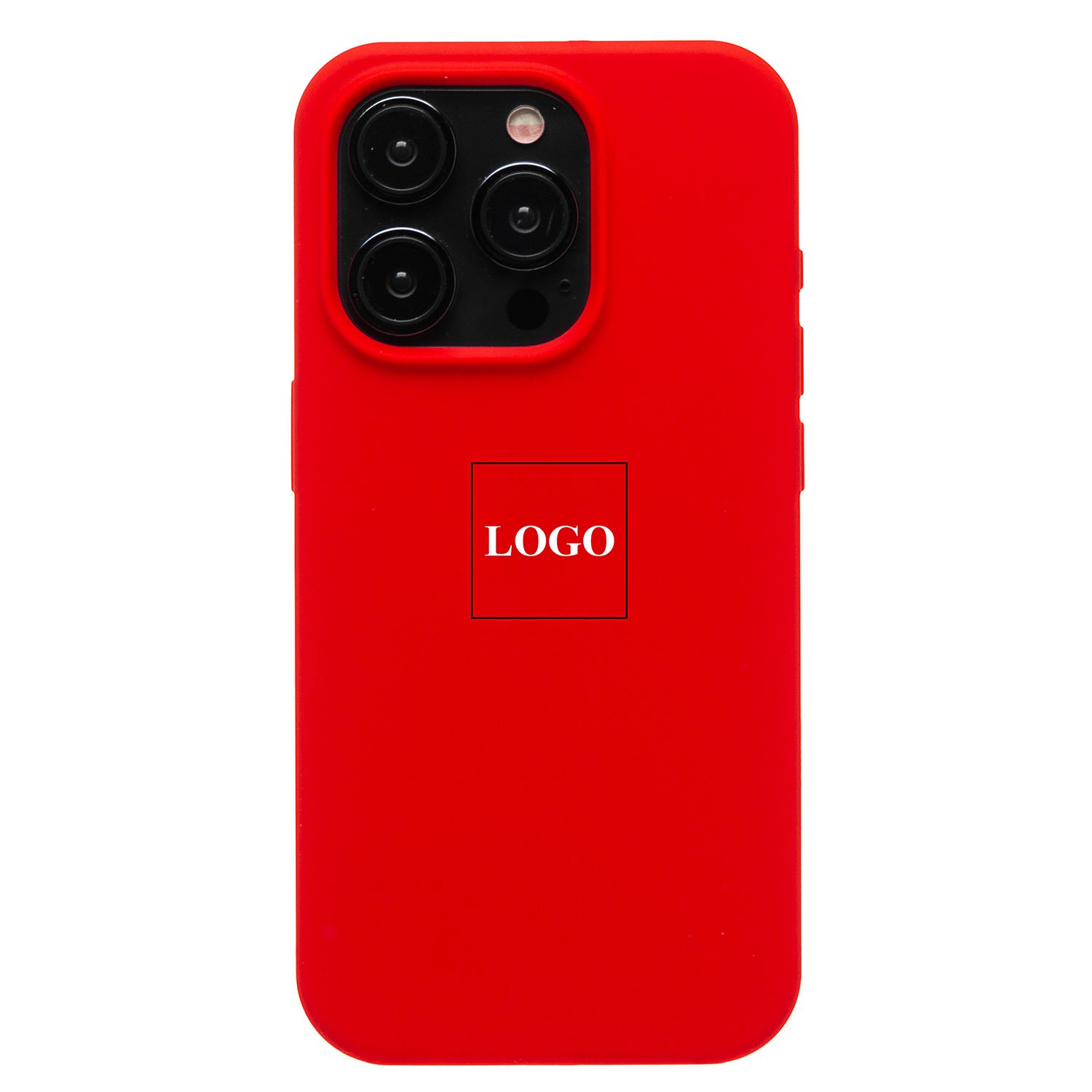 

Чехол для iPhone 15 Pro силиконовый Soft Touch <красный> (премиум)