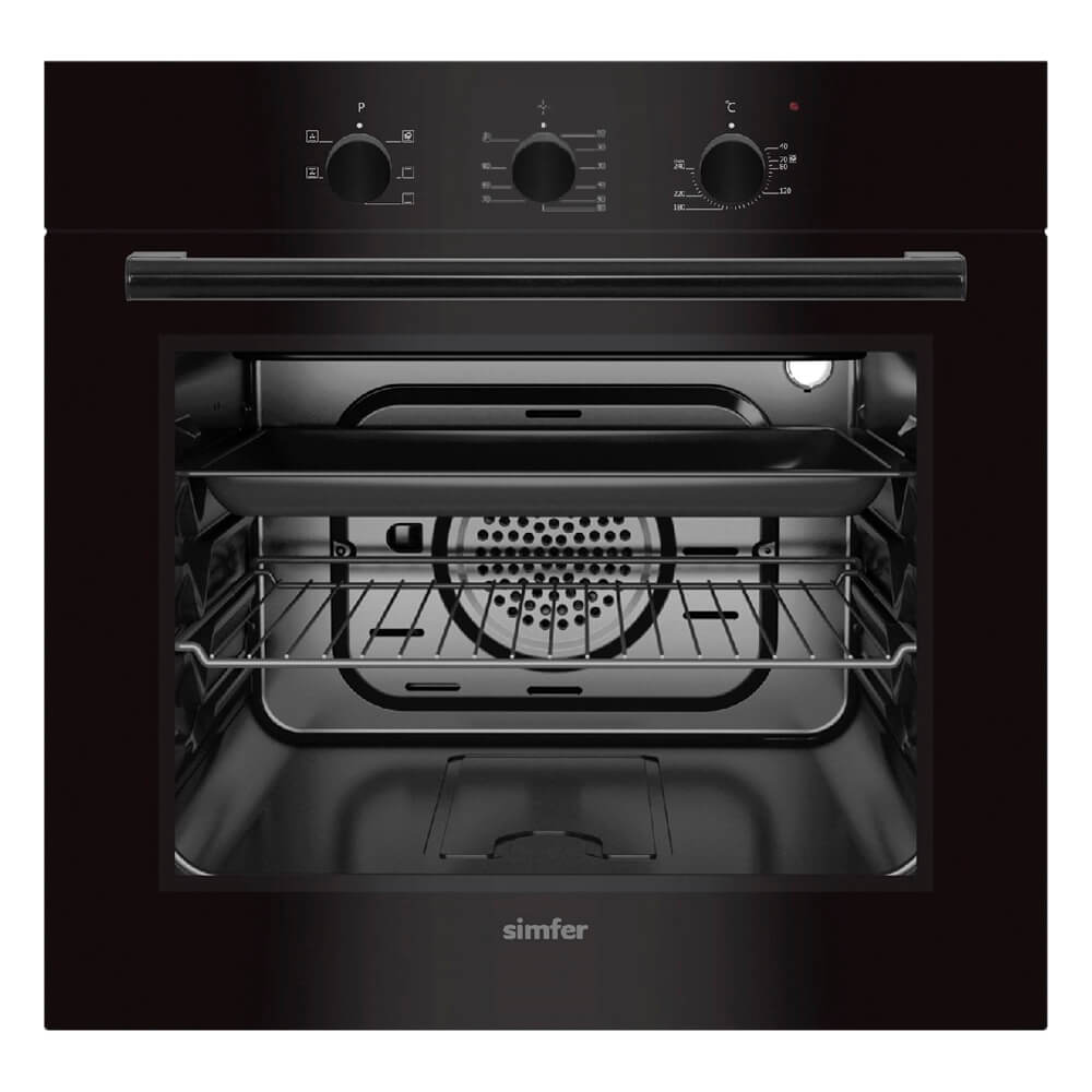фото Встраиваемый электрический духовой шкаф simfer b6eb14015 черный
