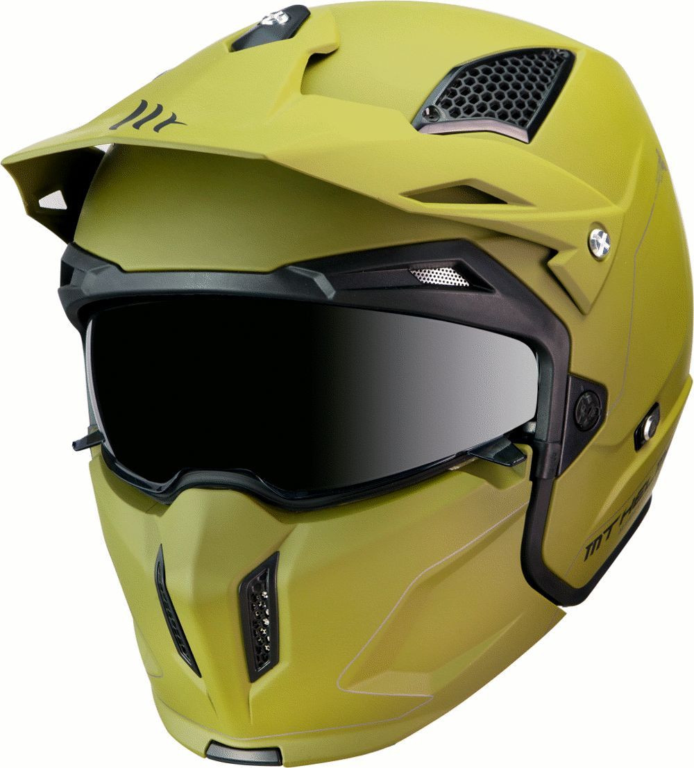 

Мотошлем MT TR902XSV STREETFIGHTER SV SOLID A6, Зеленый, STREETFIGHTER SV SOLID A6