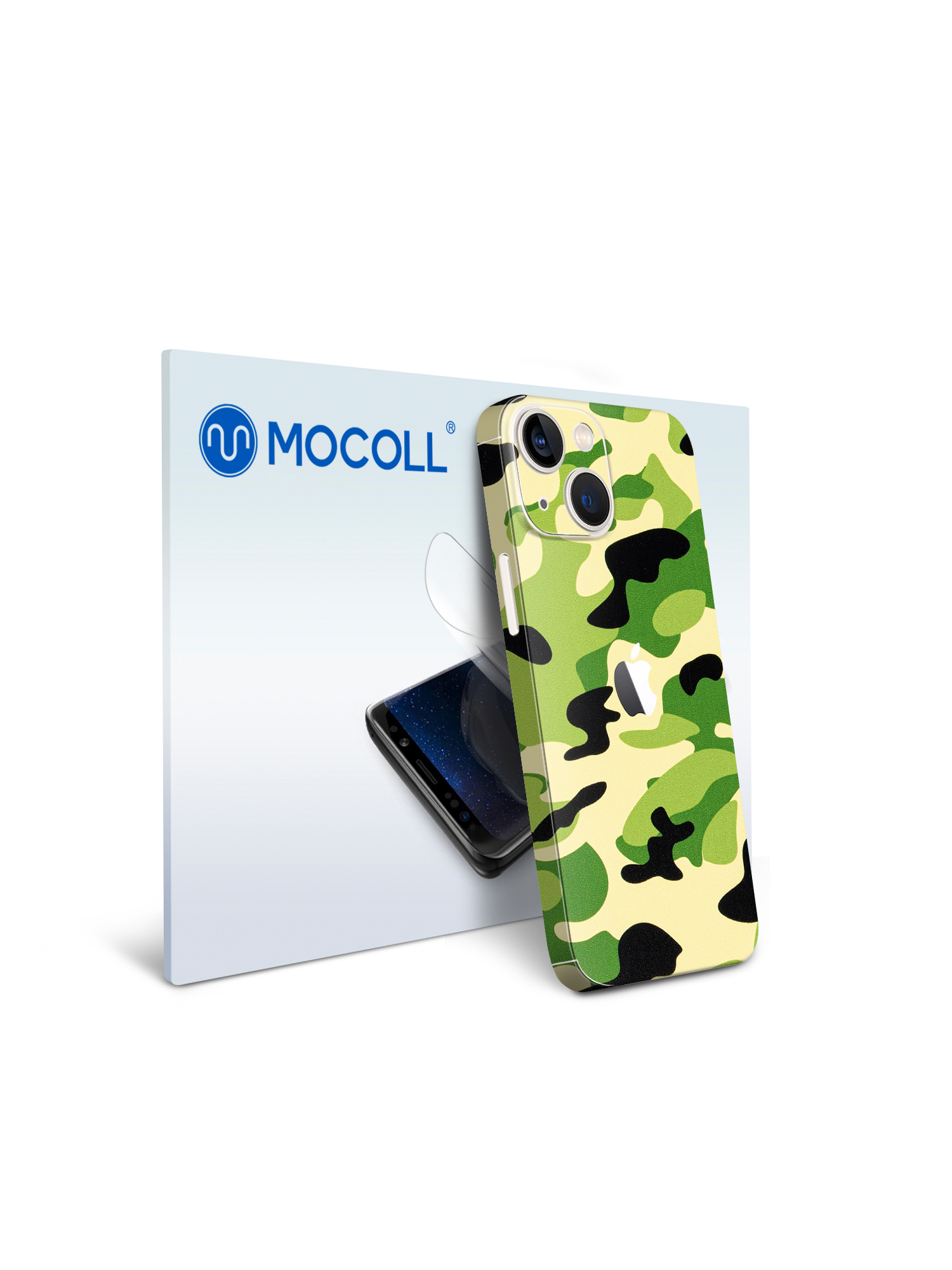 

Гидрогелевая защитная пленка MOCOLL для задней панели Apple iPhone 13 Хаки Зеленый