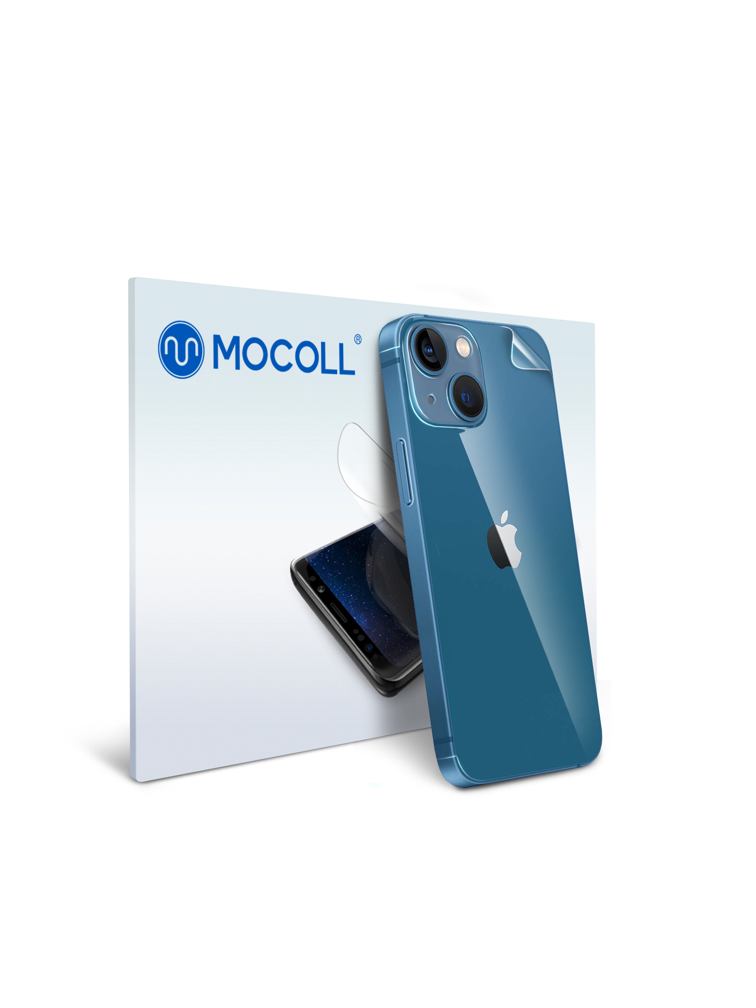 

Гидрогелевая защитная пленка MOCOLL для задней панели Apple iPhone 13 матовая