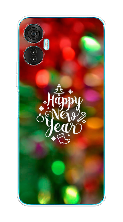 

Чехол на Itel Vision 5 Plus "Новый Год на елке", Зеленый;красный;желтый, 3201150-5