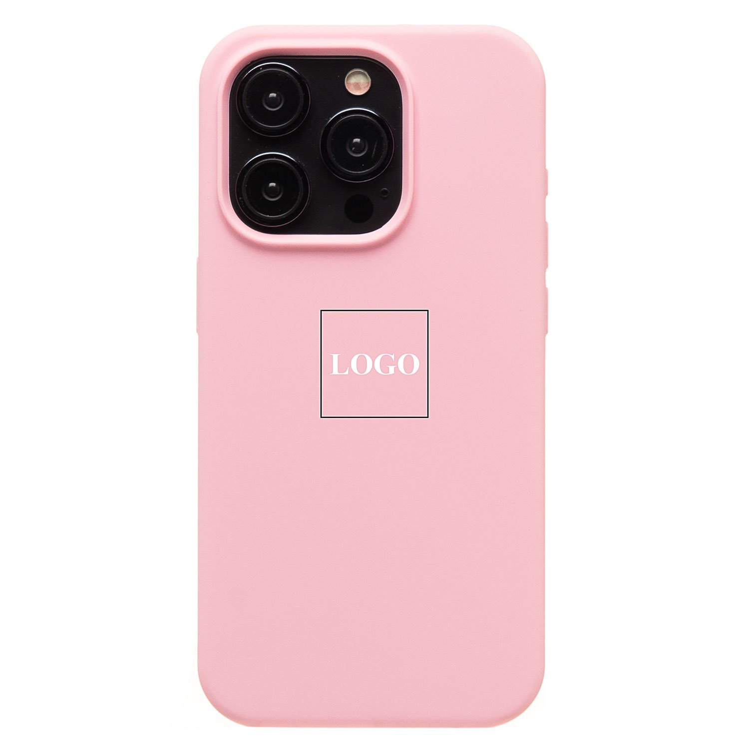 

Чехол для iPhone 15 Pro силиконовый Soft Touch <светло-розовый> (премиум)