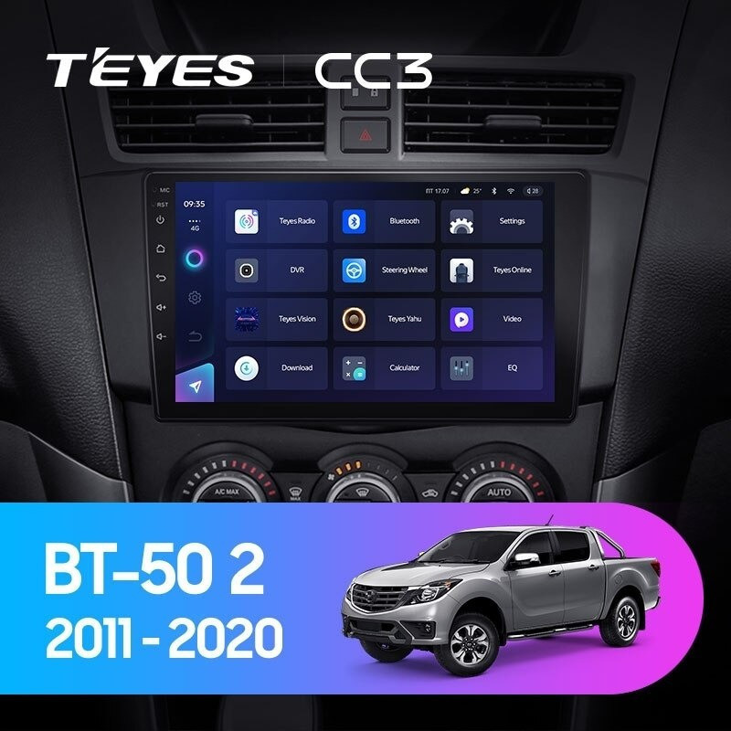 Штатная магнитола TEYES CC3L 464 Mazda BT-50 2011-2020 2910000₽