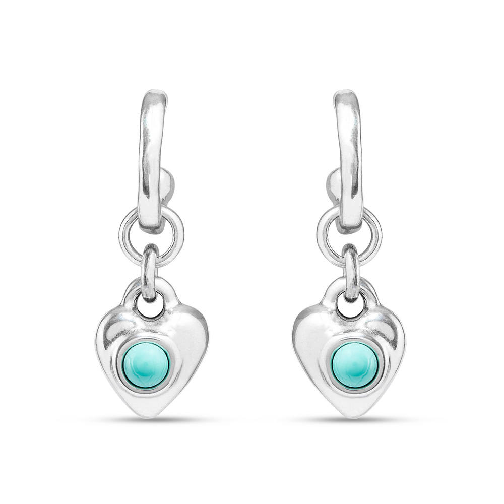 

Серьги из бижутерного сплава UNOde50 PEN0905TQSMTL0U, муранское стекло, PEN0905TQSMTL
