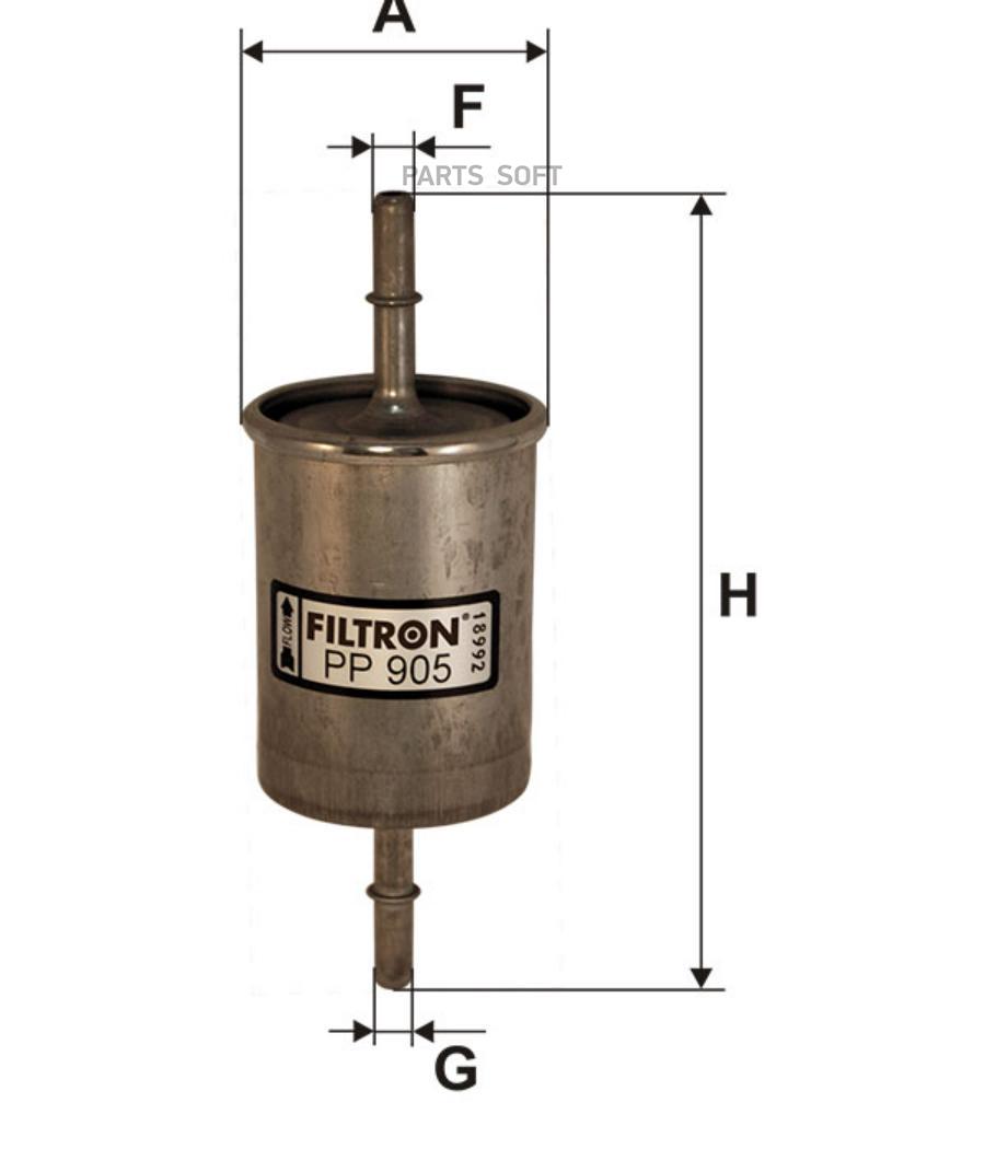 

Фильтр топливный FILTRON PP905