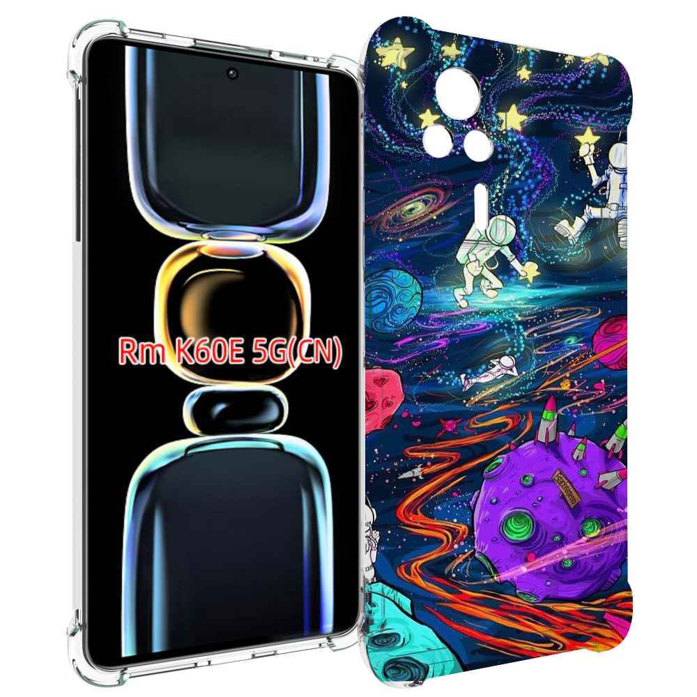 

Чехол MyPads красочный космос для Xiaomi Redmi K60E, Tocco