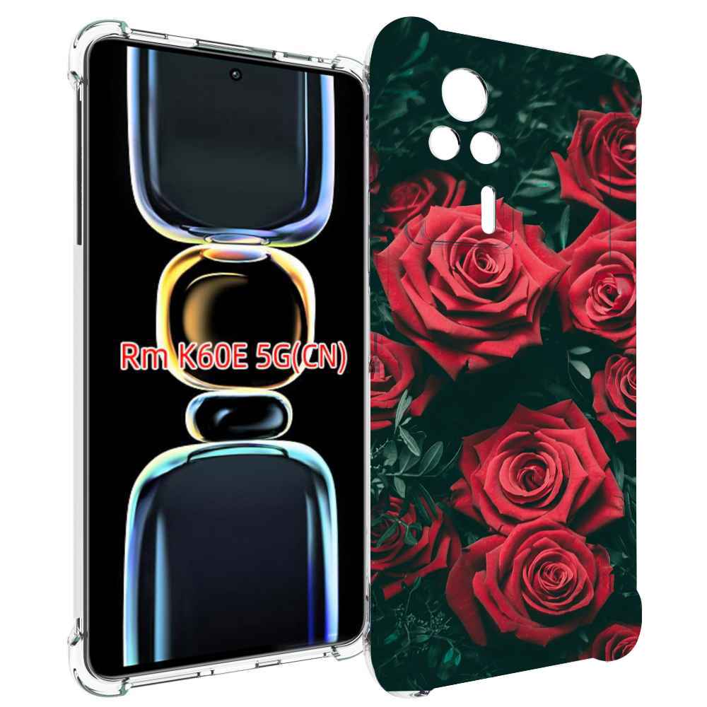 

Чехол MyPads красные-бархатные-розы для Xiaomi Redmi K60E, Tocco