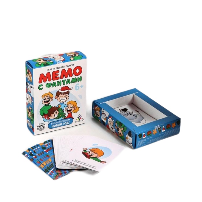

Лас Играс Мемо, Веселый праздник Новый год!, с фантами, на развитие памяти, от 6 лет, Мемо, Веселый праздник Новый год!, с фантами, на развитие памяти, от 6 лет