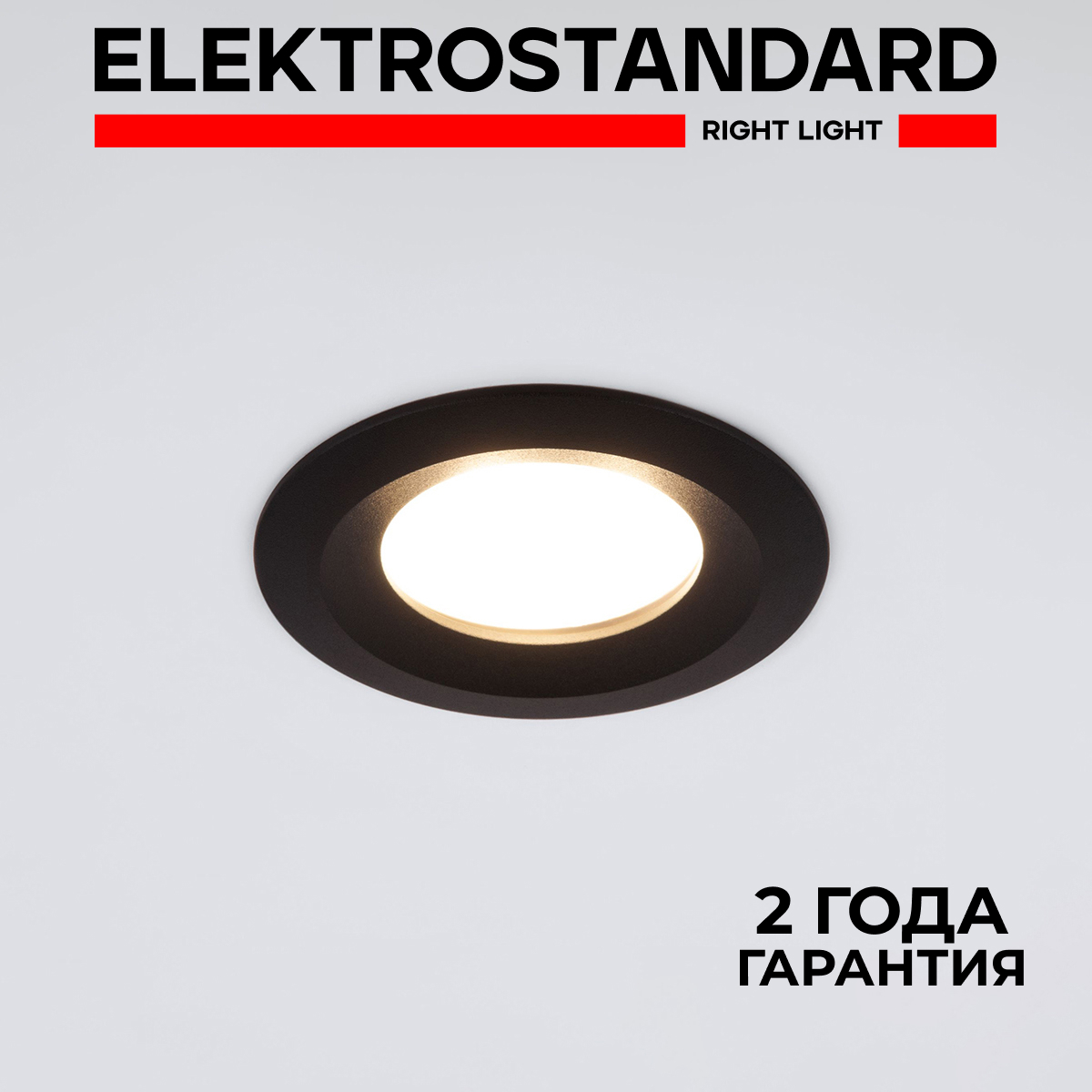 

Встраиваемый точечный светильник Elektrostandard Dial 110 MR16 GU10 черный, Dial