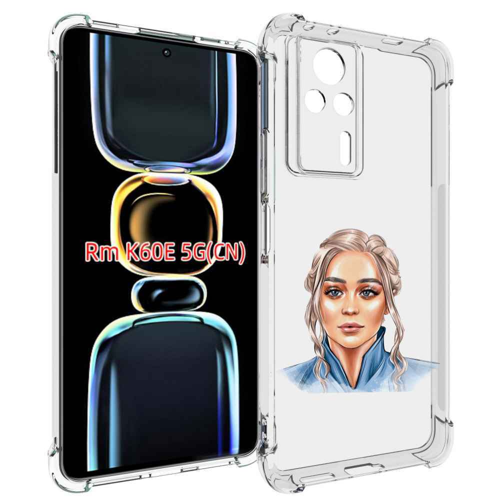 

Чехол MyPads красивая-нарисованная-девушка-блондинка женский для Xiaomi Redmi K60E, Tocco