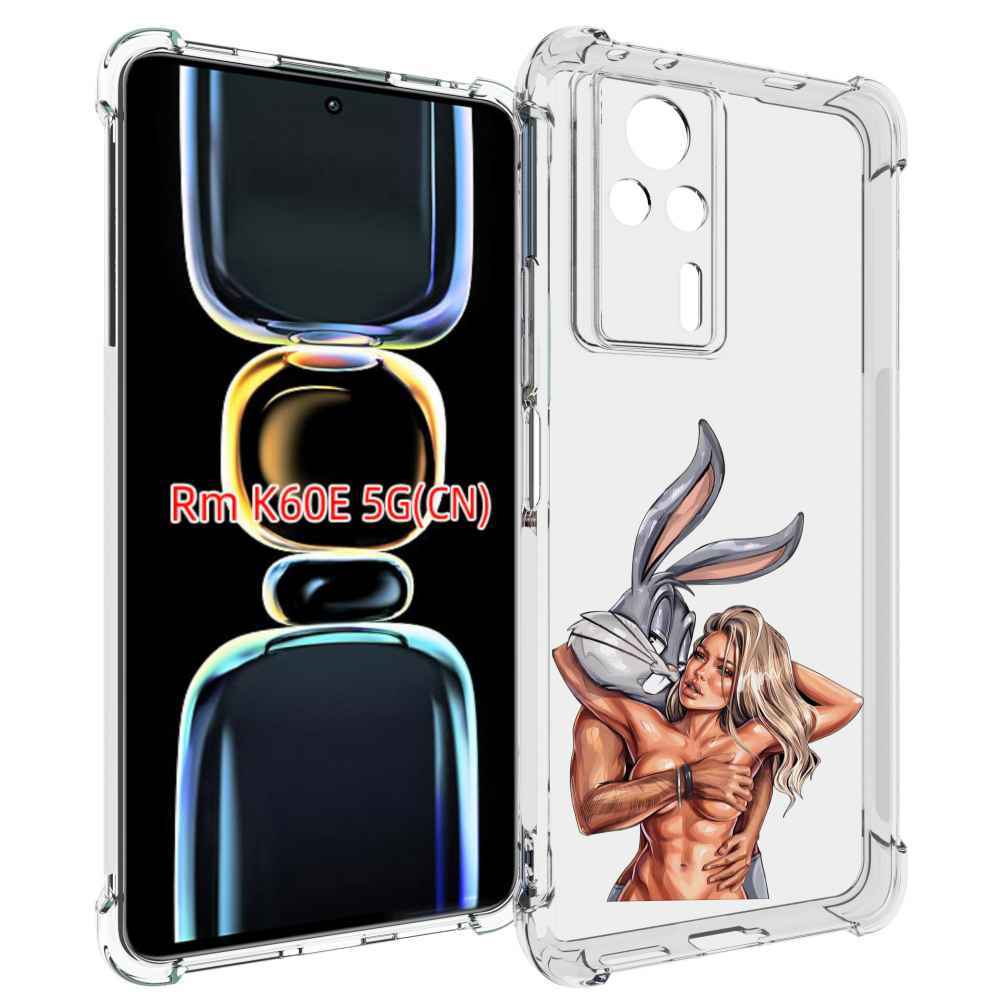 

Чехол MyPads красивая-девушка-с-бак-банни женский для Xiaomi Redmi K60E, Tocco