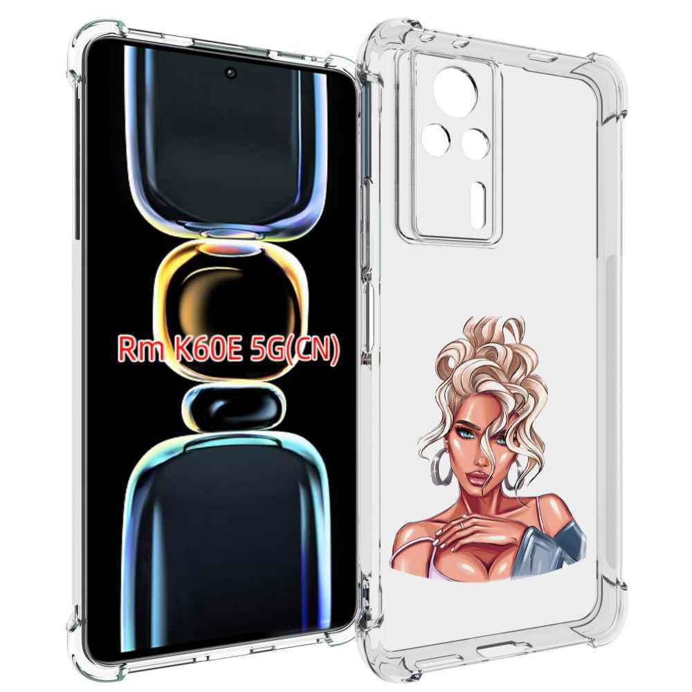 

Чехол MyPads красивая-блондинка женский для Xiaomi Redmi K60E, Tocco