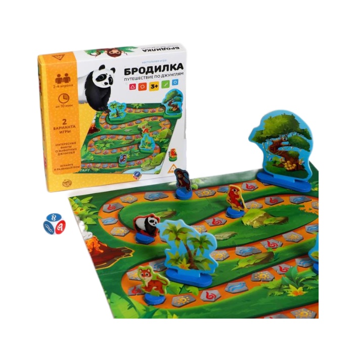 

Лас Играс Бродилка, Путешествие по Джунглям, 3+, Бродилка, Путешествие по Джунглям, 3+