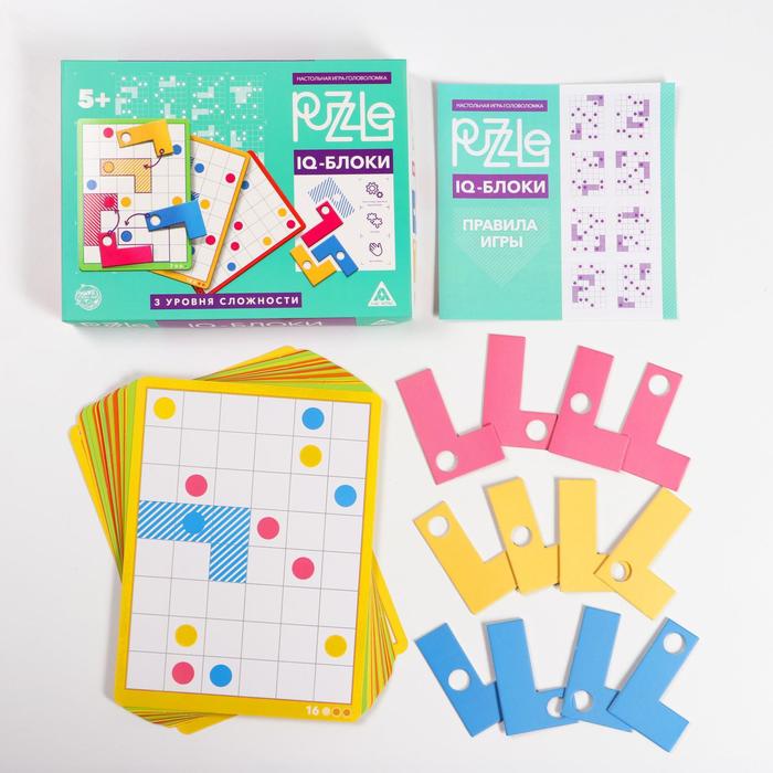 

Лас Играс Puzzle, IQ-блоки, 12 элементов, 1 вид, 5+, Puzzle, "IQ-блоки, 12 элементов", 1 вид, 5+