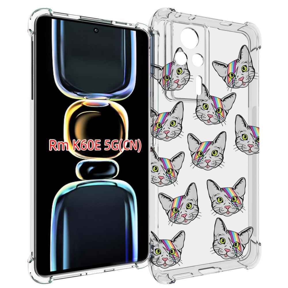 

Чехол MyPads кот-с-молнией-на-лбу для Xiaomi Redmi K60E, Tocco