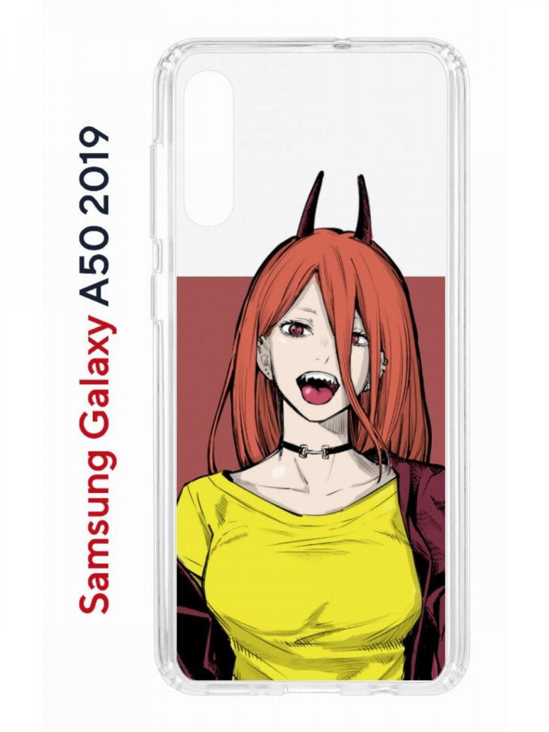 Чехол на Samsung A50,A50S,A30S 2019 Kruche Print POWER_cmpk, противоударный бампер