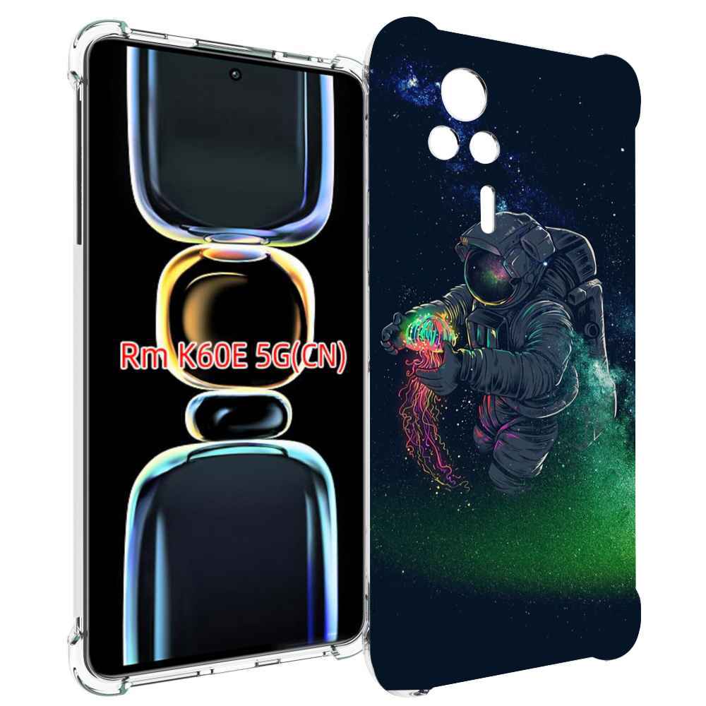 

Чехол MyPads космонавт-с-оружием-арты для Xiaomi Redmi K60E, Tocco